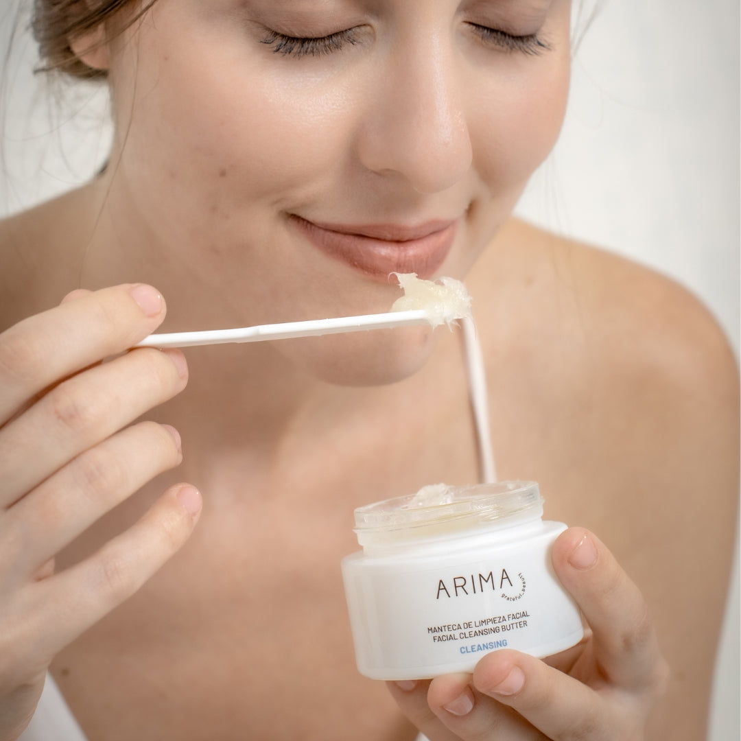 Manteca de Limpieza Facial y "Night Mask" Arima – manteca limpiadora facial con piel nutrida