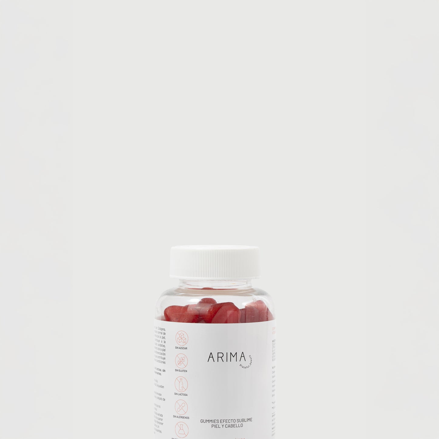 Arima Gummies Efecto Sublime Piel y Cabello, gummies de colágeno para suplemento de belleza Arima
