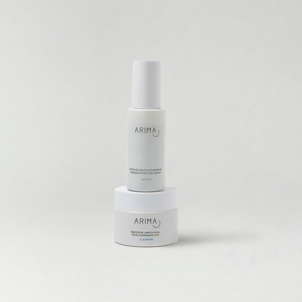 Pack Piel Limpia y Protegida Arima – pack crema y manteca limpiadora, piel limpia y protegida