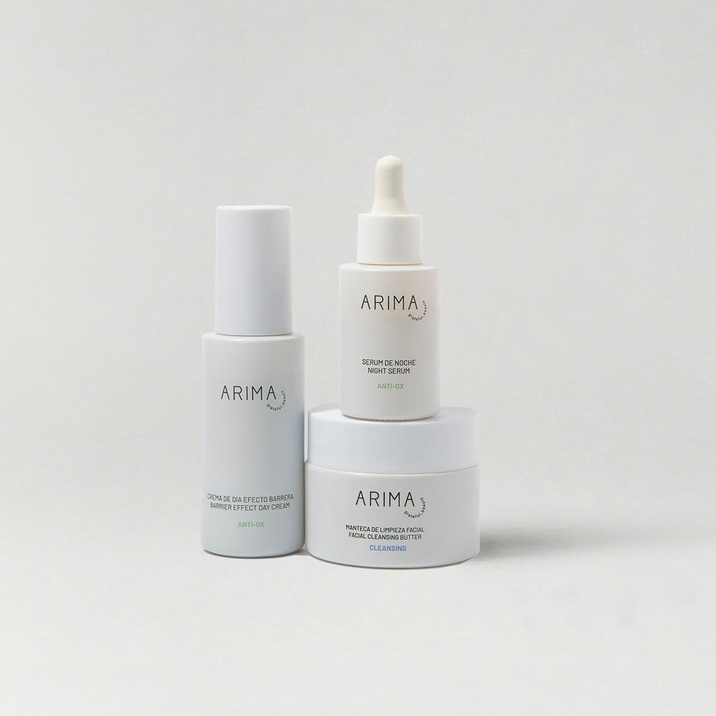 Pack Completo Piel Saludable Arima – pack completo crema, sérum y manteca, rutina facial completa
